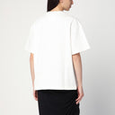 Jil Sander White wide t-shirt with logo
