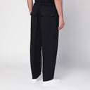 Jil Sander Black technical gabardine trousers