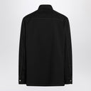 Jil Sander Black zipped shirt jacket