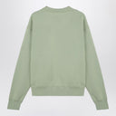 Jil Sander Apple green cotton crew-neck sweatshirt