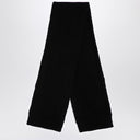 Jil Sander Black wool scarf