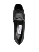 Jimmy Choo Elisa 45 Leather Glitter Pumps - Allure Absolue