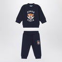 KENZO Two-piece navy blue tracksuit with logo