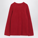 Loulou Studio Kara burgundy cashmere jumper Loulou Studio