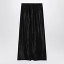Loulou Studio Black skirt in linen and silk