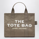 Marc Jacobs Medium Slate Green canvas tote bag