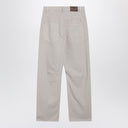 Brunello Cucinelli Beige cotton trousers