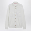 Brunello Cucinelli White cashmere cardigan