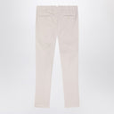 Brunello Cucinelli Greige cotton regular pants