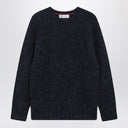Brunello Cucinelli Blue alpaca-blend sweater