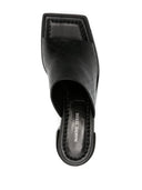 MARINE SERRE Sandals Black - Allure Absolue