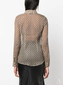 MARINE SERRE Shirts Beige - Allure Absolue