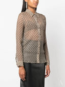 MARINE SERRE Shirts Beige - Allure Absolue