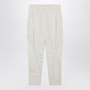 Brunello Cucinelli Chalk white Equestrian trousers