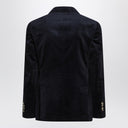 Brunello Cucinelli Navy blue corduroy jacket