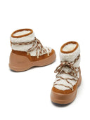 MOON BOOT CAPSULE Boots Beige - Allure Absolue
