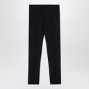 Thom Browne Black wool-blend trousers