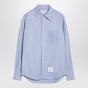 Thom Browne Light blue cotton button-down shirt