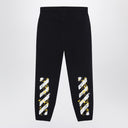 Off White Off-White™ Black Diagonal Splat Logo jogging trousers