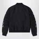 Off White Off-White™ Black Bookish Diagonal bomber jacket