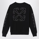 Off White Off-White™ Black cotton sweatshirt with logo