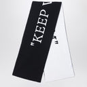 Off White Off-White™ Keep Warm black/white wool scarf