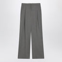 Loulou Studio Wide grey wool pants
