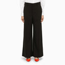 Marni Black wool palazzo trousers
