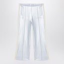 Palm Angels Silver trousers with logo