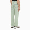 Palm Angels Regular mint green denim jeans