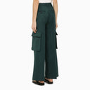 AMIRI Forest green wool trousers