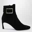 Botín de ante negro Trompette ROGER VIVIER