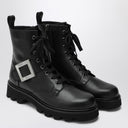 Botines de cuero negro ROGER VIVIER Viv'' Rangers Truck
