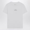 Maison Margiela White T-shirt with distorted logo