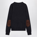 Maison Margiela Navy blue wool sweater