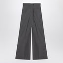 Maison Margiela Charcoal grey pleated trousers