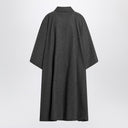 MM6 Maison Margiela Long gray cape coat