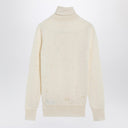 MM6 Maison Margiela Distressed turtleneck sweater with Numeric Signature