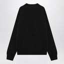 Dsquared2 Black cotton sweatshirt with logo