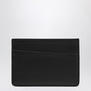 Maison Margiela Black leather cardholder with logo