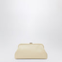 Jimmy Choo Skylar clutch in butter-colored leather
