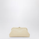 Jimmy Choo Skylar clutch in butter-colored leather