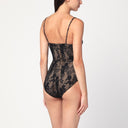 Norma Kamali Black lace bodysuit