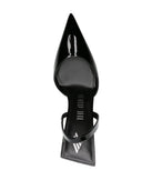 The Attico With Heel Black - Allure Absolue