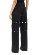 The Attico jeans with detachable panels - Allure Absolue