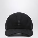 Ami Paris Ami De Coeur black baseball cap