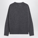 Ami Paris Grey Ami De Coeur wool sweater