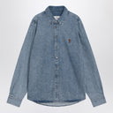 Ami Paris Denim Ami De Coeur shirt