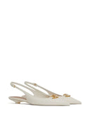 Valentino Garavani Flat shoes White - Allure Absolue