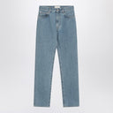 Loulou Studio Straight jeans Wular blue